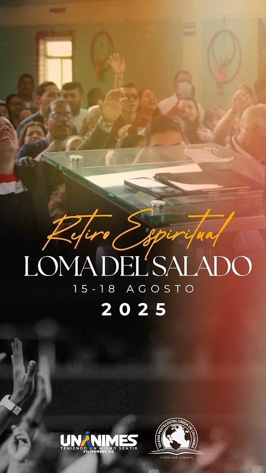 Afiche del Retiro Espiritual Loma del Salado 2025