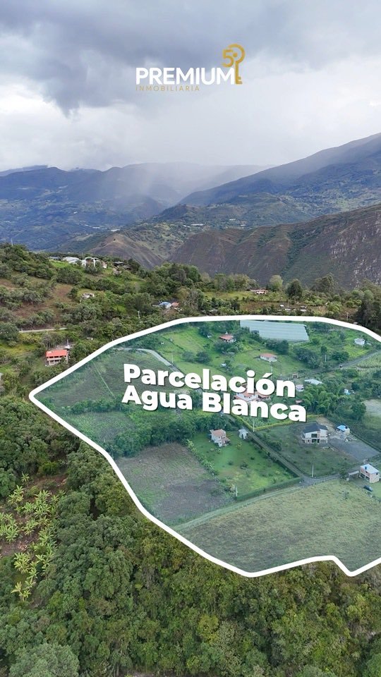 Toma con dron de la Parcelación Agua Blanca